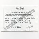 Sample Certificate of Authenticity