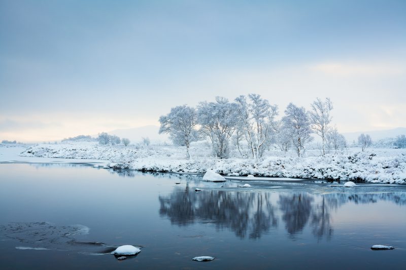 Winter's Morning, Rannoch Moor